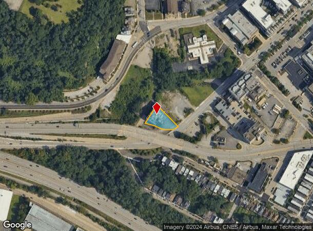  3109 Forbes Ave, Pittsburgh, PA Parcel Map