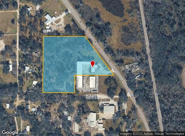  2041 Paul S Buchman Hwy, Zephyrhills, FL Parcel Map