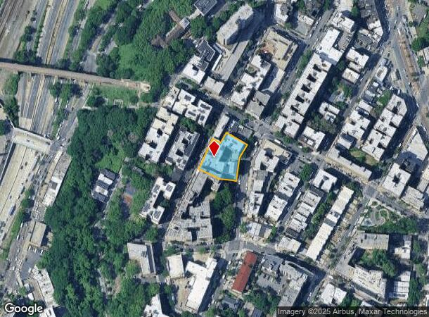  1340 Merriam Ave, Bronx, NY Parcel Map