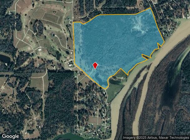 849 Tara Dr, Trinity, TX Parcel Map