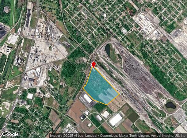 Uppr Cahokia Rd, Cahokia, IL Parcel Map