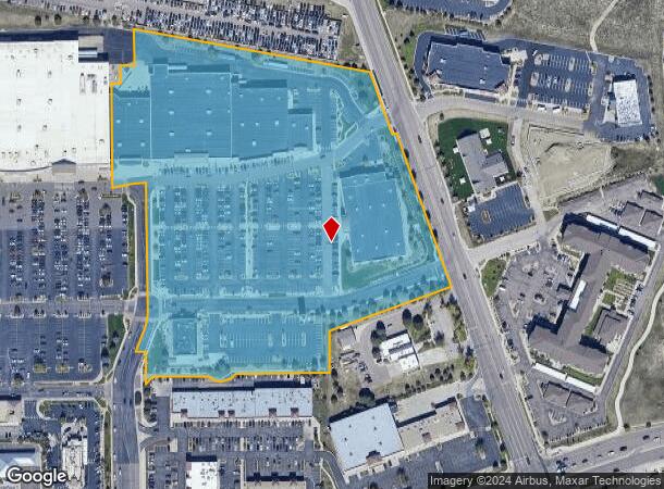  3771 Bloomington St, Colorado Springs, CO Parcel Map