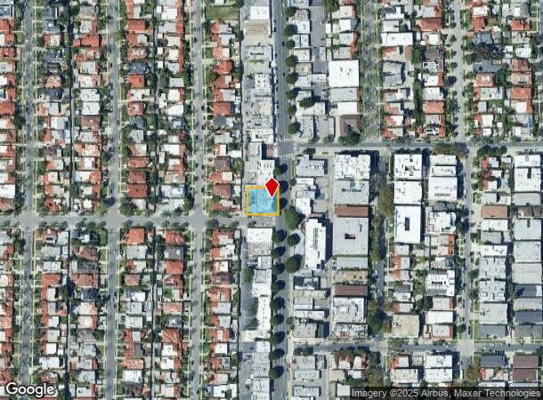 8801 Gregory Way, Beverly Hills, CA Parcel Map