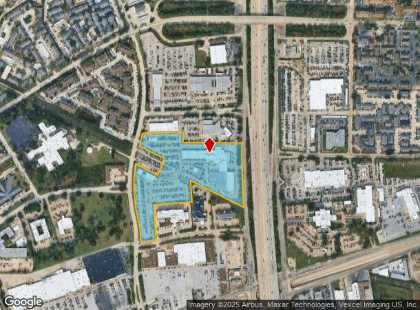 17815 North Fwy, Houston, TX Parcel Map