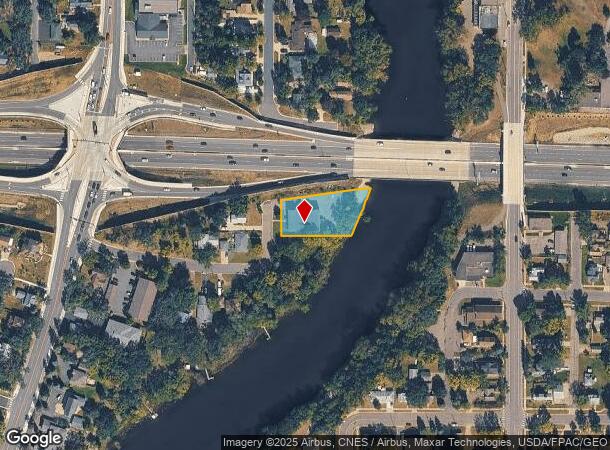 2410 Maple Ln, Anoka, MN Parcel Map