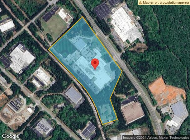  611 Highway 74 Hwy S, Peachtree City, GA Parcel Map