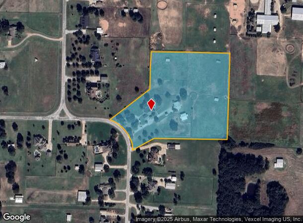  10180 Copeland Pl, Pilot Point, TX Parcel Map