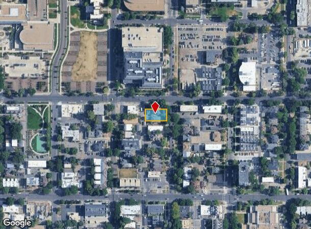  1640 E 18Th Ave, Denver, CO Parcel Map