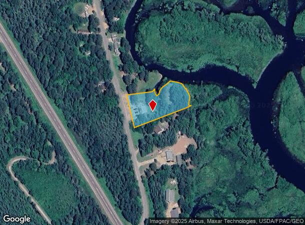 5038 Evergreen Ct, Rhinelander, WI Parcel Map