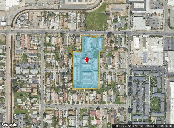  7850 Cypress Ave, Riverside, CA Parcel Map