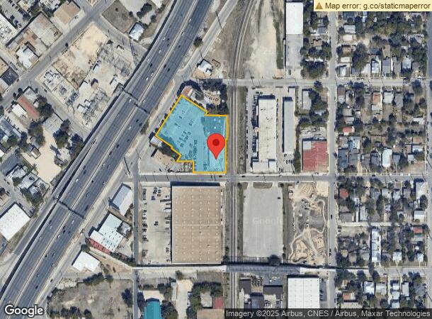  125 Lamar St, San Antonio, TX Parcel Map