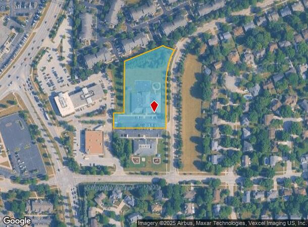1571 Oswego Rd, Naperville, IL Parcel Map