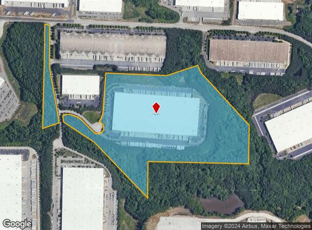  600 Hartman Industrial Ct, Austell, GA Parcel Map