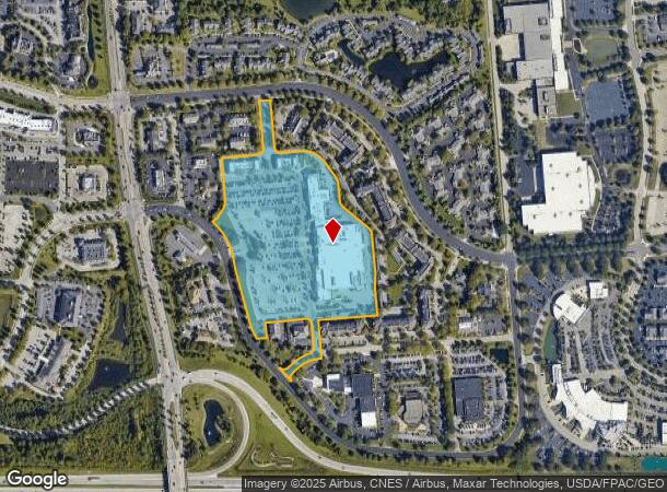 6726 Perimeter Loop Rd, Dublin, OH Parcel Map