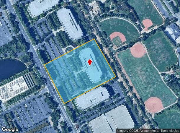  2623 Camino Ramon, San Ramon, CA Parcel Map