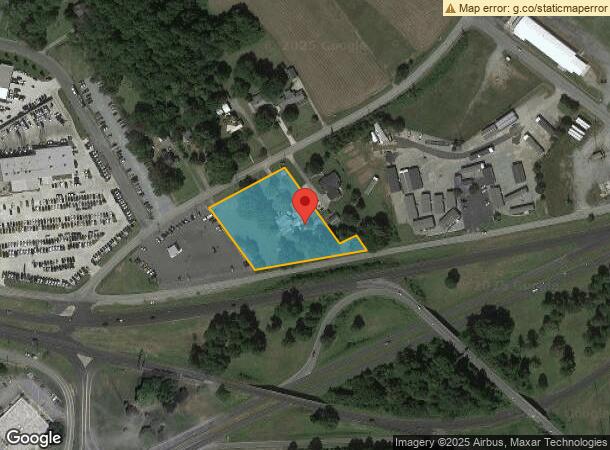  244 N Greensboro Street Ext, Lexington, NC Parcel Map