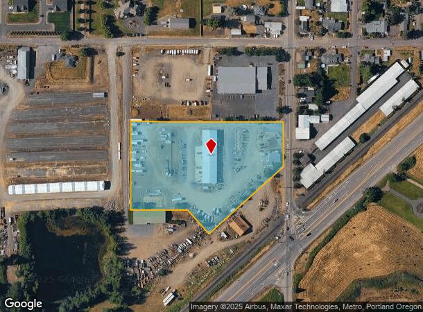 24621 S Barlow Rd, Aurora, OR Parcel Map
