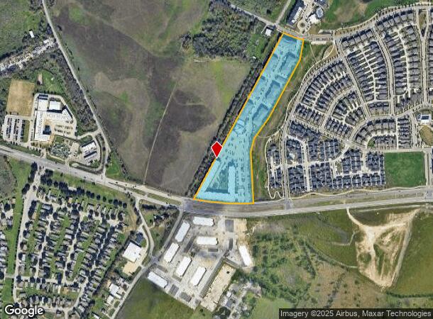  2022 E Slaughter Ln, Austin, TX Parcel Map