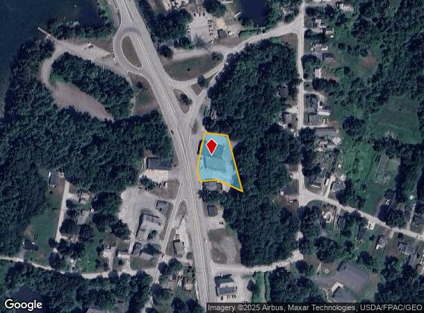  1225 Center St, Auburn, ME Parcel Map