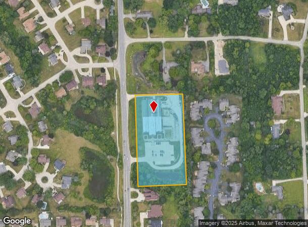 7315 Drake Rd, West Bloomfield, MI Parcel Map