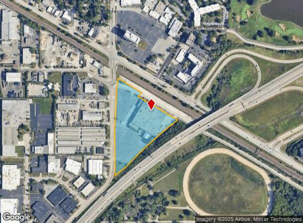 800 Rohlwing Rd, Rolling Meadows, IL Parcel Map