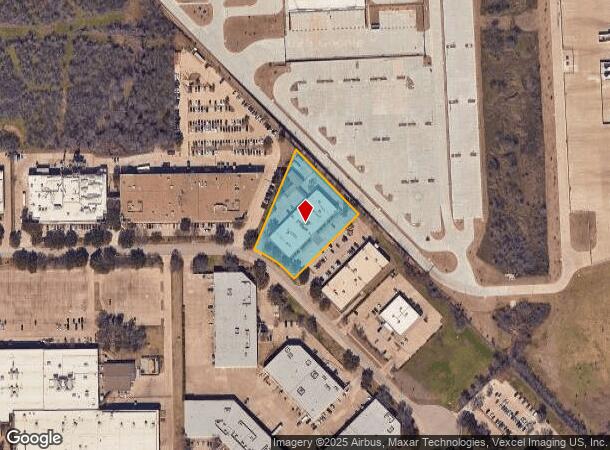 3007 Skyway Cir N, Irving, TX Parcel Map