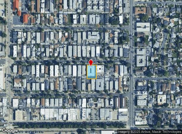 14140 Delano St, Van Nuys, CA Parcel Map