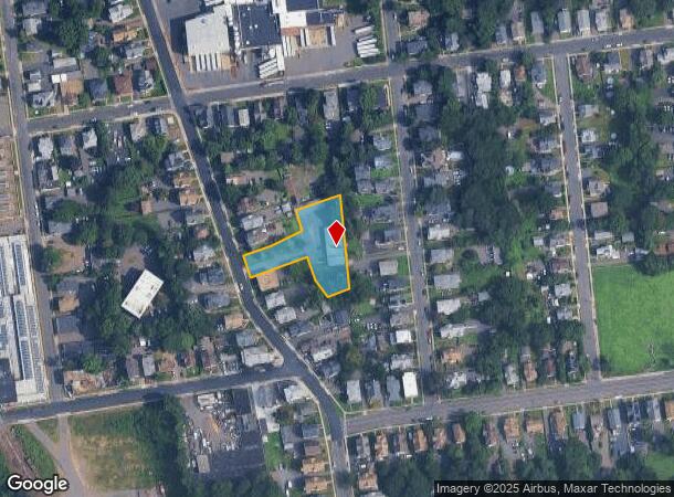  551 Stanley St, New Britain, CT Parcel Map