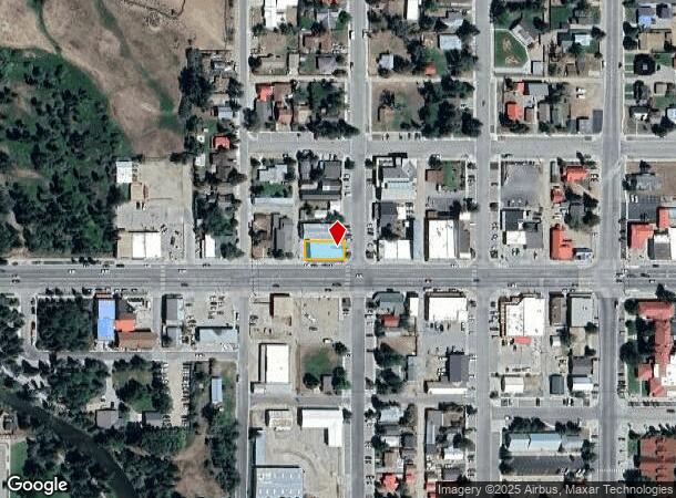 201 W Pine St, Pinedale, WY Parcel Map
