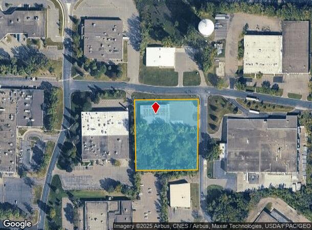  121 Columbia Ct, Chaska, MN Parcel Map