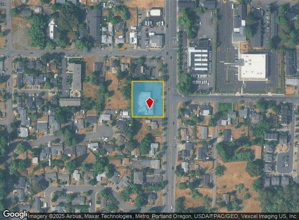  3895 Sw 185Th Ave, Beaverton, OR Parcel Map