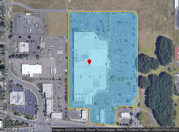  2200 Baseline St, Cornelius, OR Parcel Map