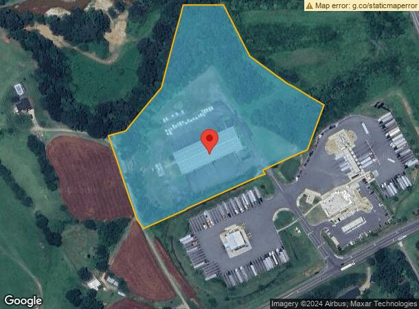  1630 Southfork Dr, Newton, NC Parcel Map