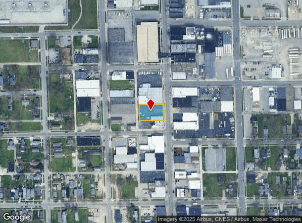  1830 S Calhoun St, Fort Wayne, IN Parcel Map