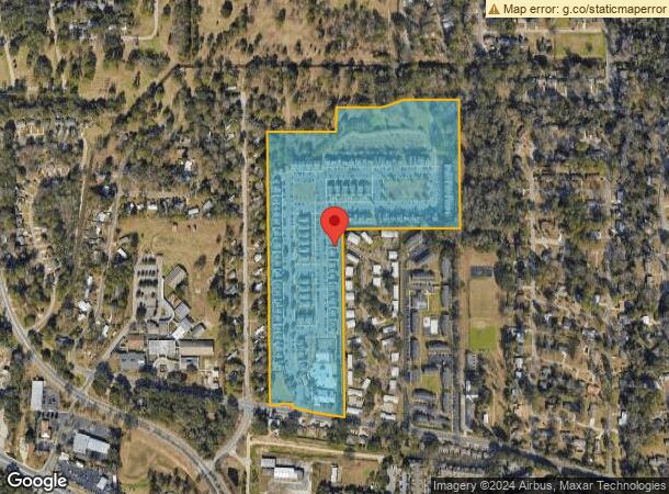  2636 Mission Rd, Tallahassee, FL Parcel Map