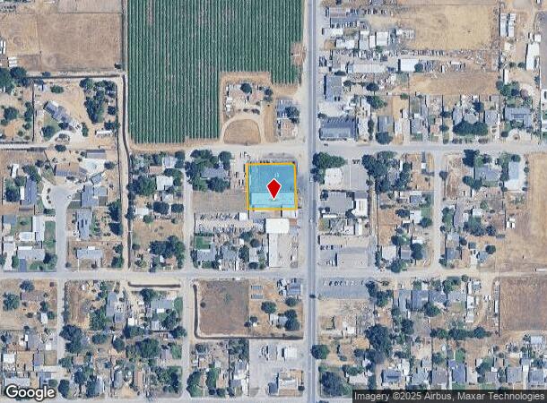 5751 S Elm Ave, Fresno, CA Parcel Map