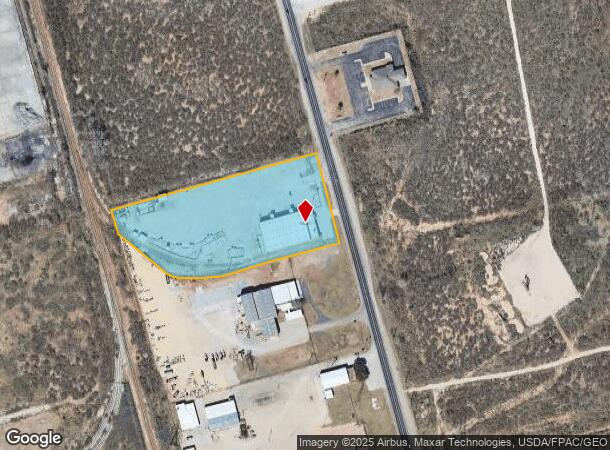  2222 S Grandview Ave, Odessa, TX Parcel Map