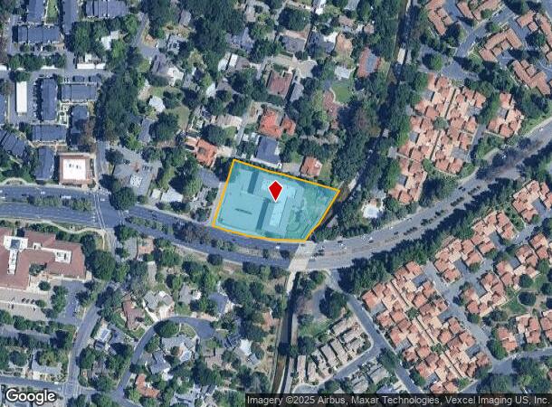 1575 Treat Blvd, Walnut Creek, CA Parcel Map