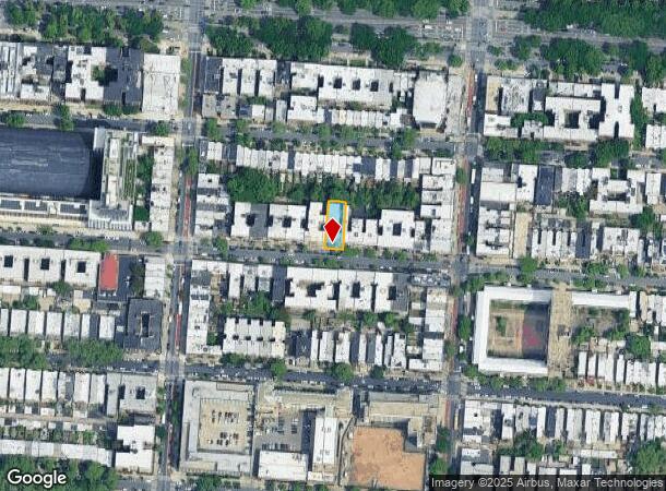 1159 President St, Brooklyn, NY Parcel Map