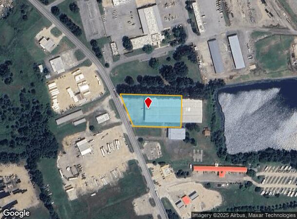 2801 N Hazel St, Hope, AR Parcel Map