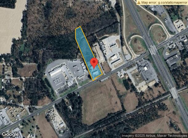  2112 1/2 W Hill Ave, Valdosta, GA Parcel Map