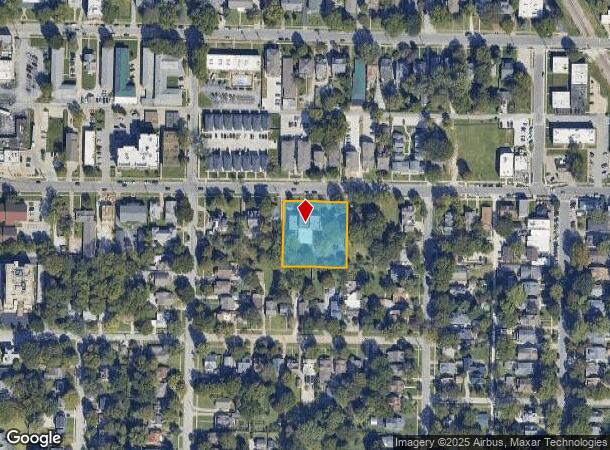 1330 E Cherry St, Springfield, MO Parcel Map