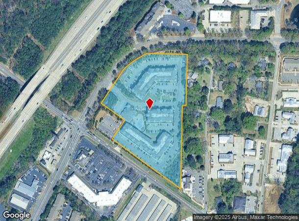  4730 Colonnade Pl, Birmingham, AL Parcel Map