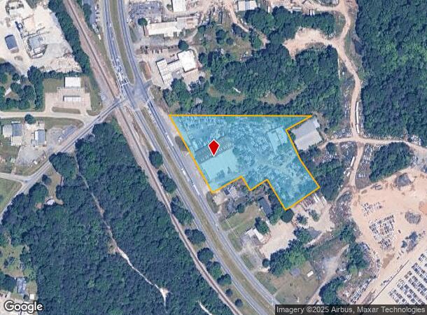  11108 Hawkinsville Rd, Warner Robins, GA Parcel Map