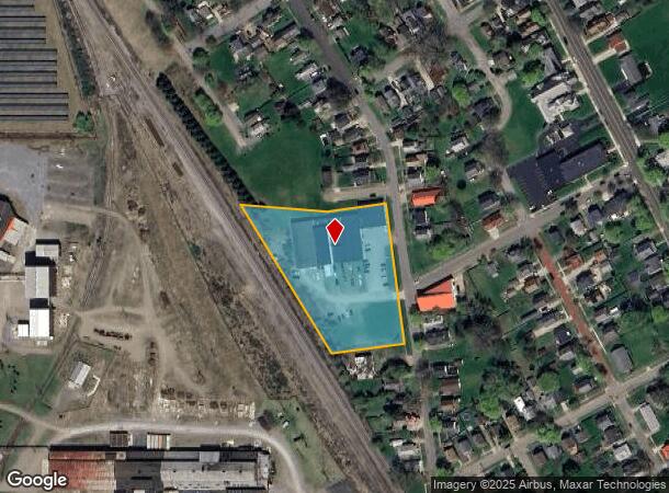921 N 4Th St, Olean, NY Parcel Map