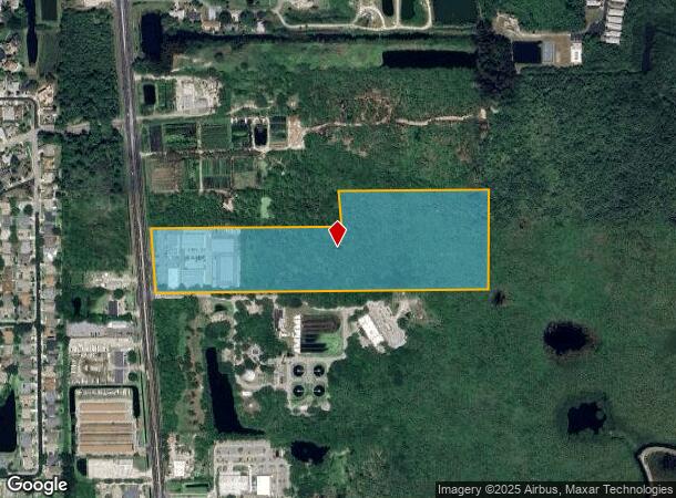  3710 N Courtenay Pky, Merritt Island, FL Parcel Map