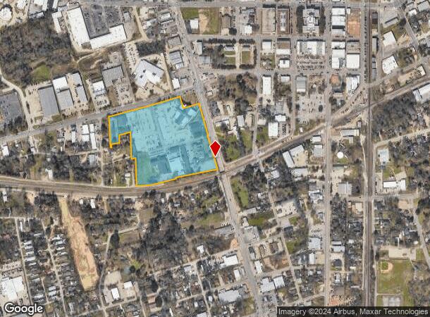  109 N Frazier St, Conroe, TX Parcel Map