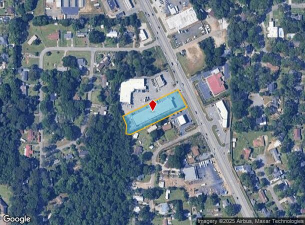  627 S Houston Lake Rd, Warner Robins, GA Parcel Map