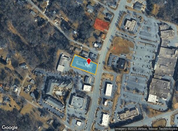  2939 N Center St, Hickory, NC Parcel Map