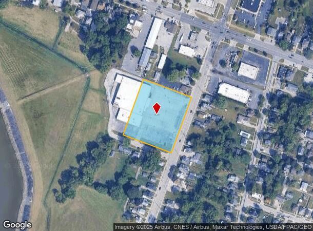  134 S 5Th St, Fremont, OH Parcel Map